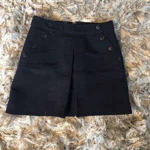 Navy blue skirt